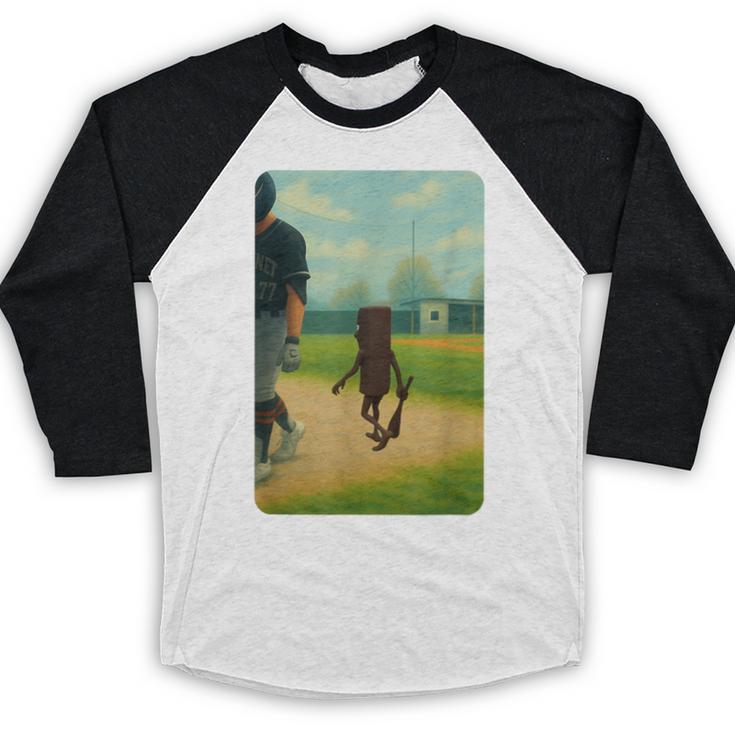 Tung Tung Tung Sahur Baseball Meme Baseball Raglan Shirt Tung Tung Tung Sahur Baseball Meme Baseball Raglan Shirt