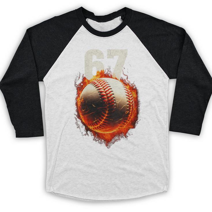 Women's 67 Baseball Boys Birthday Teens Six Seven Brainrot Baseball Raglan Shirt Women's 67 Baseball Boys Birthday Teens Six Seven Brainrot Baseball Raglan Shirt