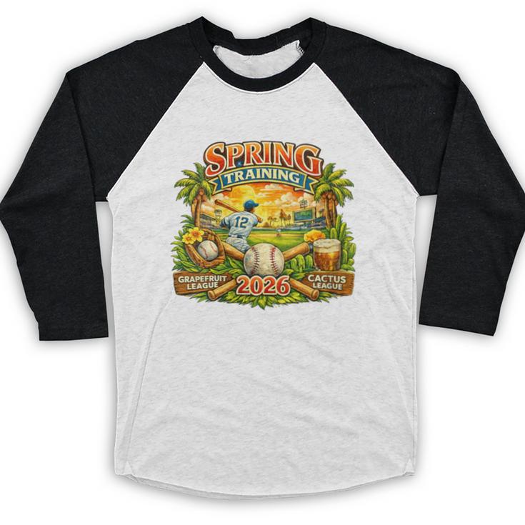 Women's Awesome Spring Trainings 2026 Baseball Arizona Florida Baseball Raglan Shirt Women's Awesome Spring Trainings 2026 Baseball Arizona Florida Baseball Raglan Shirt