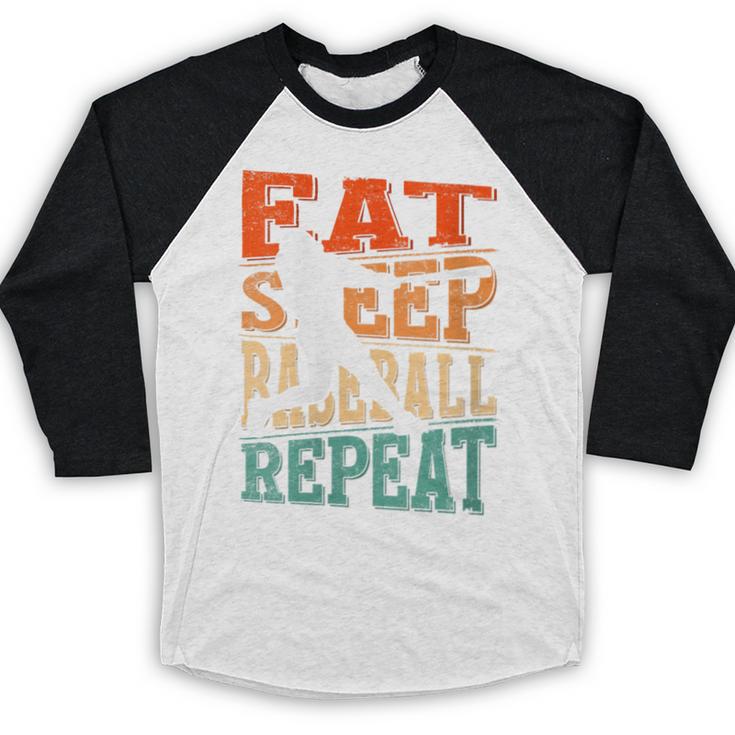Women's Eat Sleep Baseball Repeat Vintage Player Sport Lover Retro Baseball Raglan Shirt Women's Eat Sleep Baseball Repeat Vintage Player Sport Lover Retro Baseball Raglan Shirt