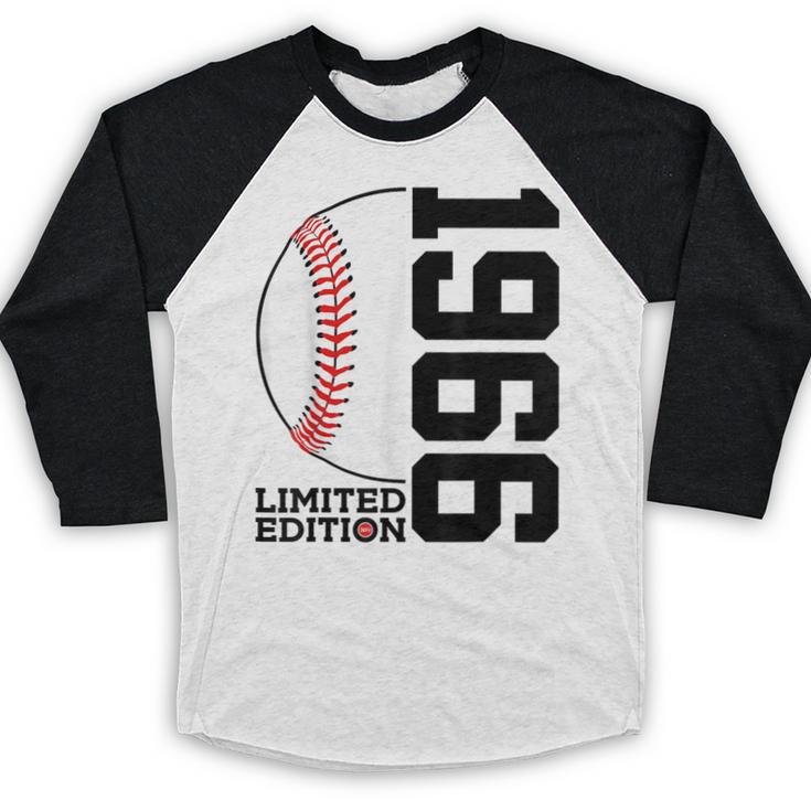 60th Birthday Baseball Limited Edition 1966 Baseball Raglan Shirt
