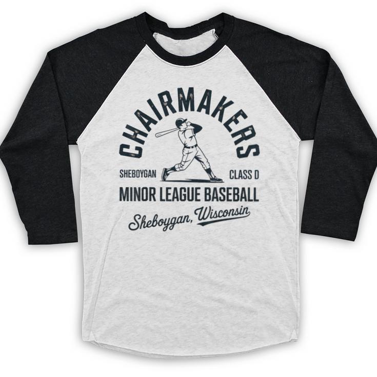 Chairmakers Sheboygan Minor League Baseball Baseball Raglan Shirt