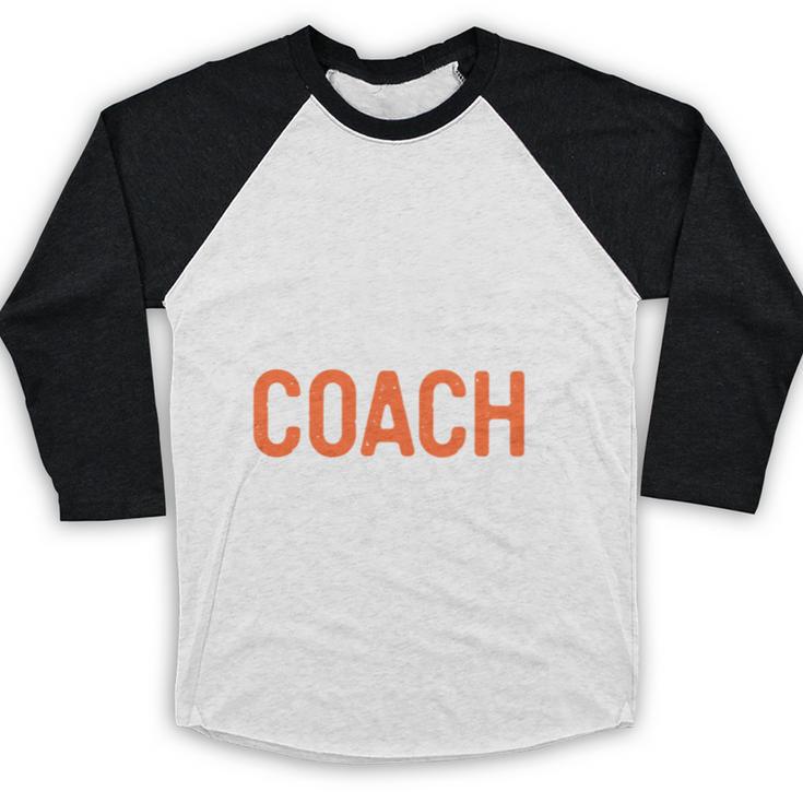 Eat Sleep Coach Repeat Shirt Men Women Baseball Lover Baseball Raglan Shirt