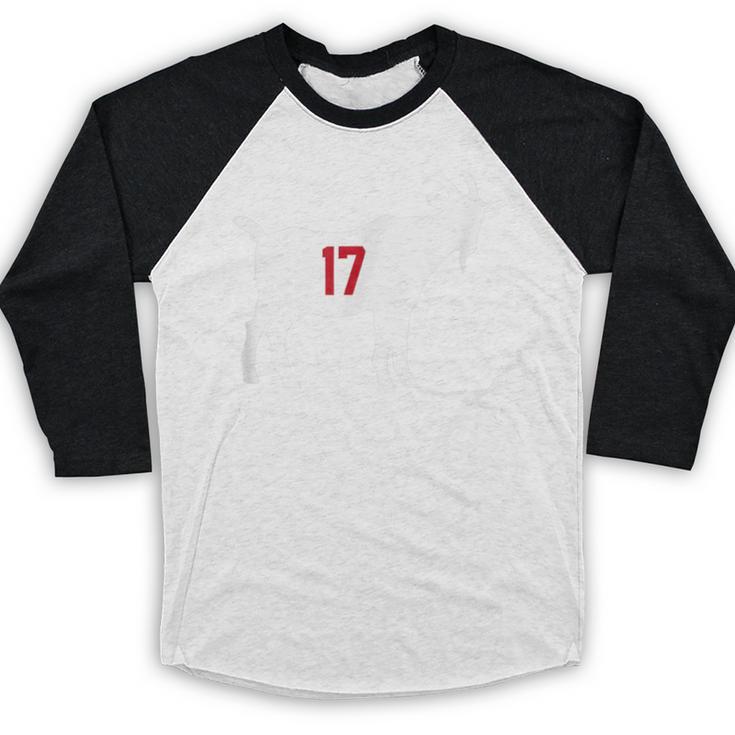 Lovers Baseball Goat 17 Apparel Men Women Kids Baseball Raglan Shirt