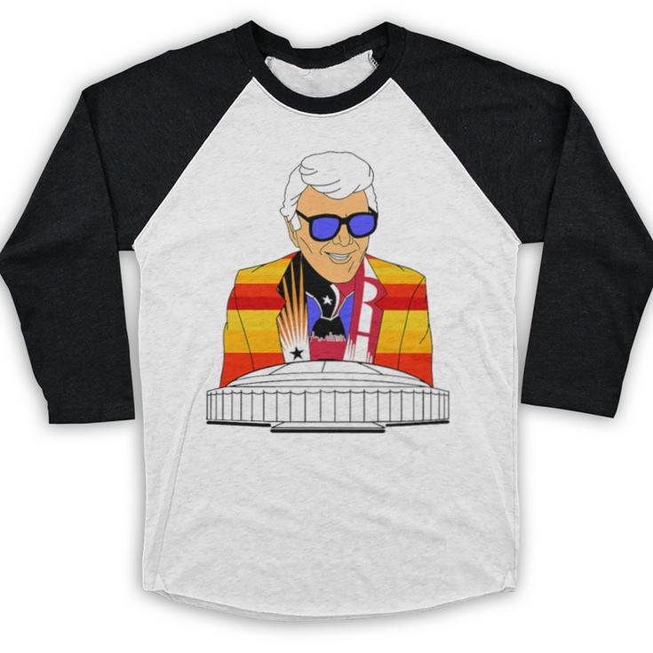Marvin Zindler Houston Soccer Football Basketball Baseball Premium Tri-Blend Baseball Raglan Shirt