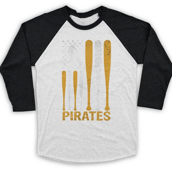 Pirates Baseball Fan Apparel For Sports Enthusiasts Baseball Raglan Shirt