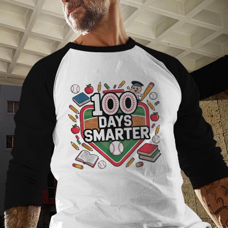 100 Day Baseball School Sports Kids Baseball Raglan Shirt 100 Day Baseball School Sports Kids Baseball Raglan Shirt