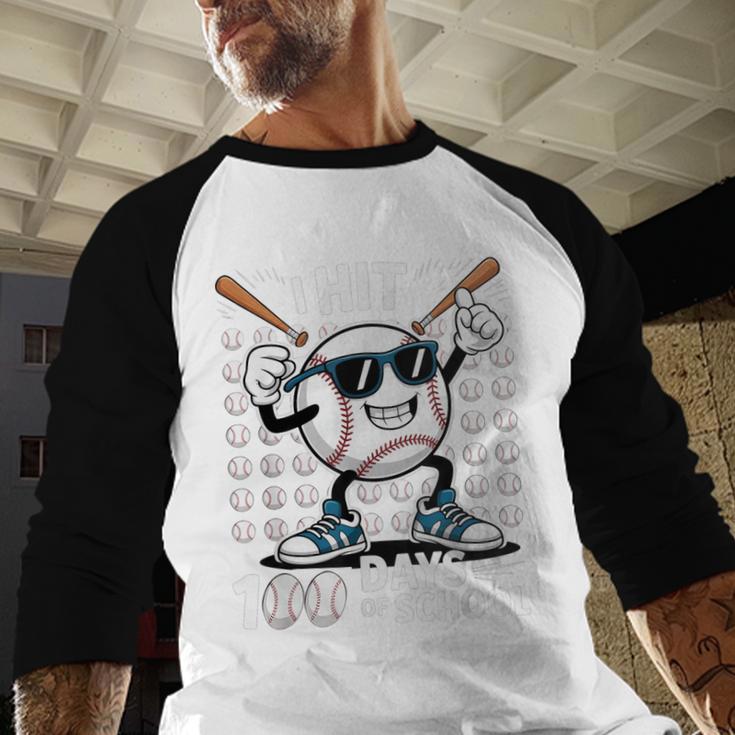 100 Days Of School Baseball Bat 100th Day Of School Baseball Raglan Shirt 100 Days Of School Baseball Bat 100th Day Of School Baseball Raglan Shirt