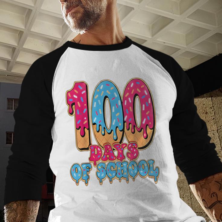 100 Days Of School Baseball Drip 100th Day Of School Baseball Raglan Shirt 100 Days Of School Baseball Drip 100th Day Of School Baseball Raglan Shirt