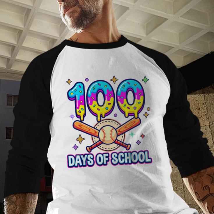100 Days Of School Baseball Ice Cream Drip Kids Boys Teacher Baseball Raglan Shirt 100 Days Of School Baseball Ice Cream Drip Kids Boys Teacher Baseball Raglan Shirt