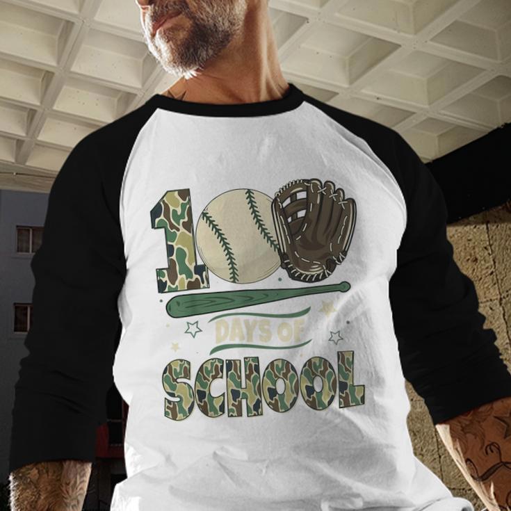 100 Days Of School Teacher Camo Baseball Boys Toddler Kids Baseball Raglan Shirt 100 Days Of School Teacher Camo Baseball Boys Toddler Kids Baseball Raglan Shirt