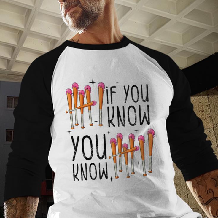6 7 If You Know You Know Baseball Ice Cream Dip Baseball Raglan Shirt 6 7 If You Know You Know Baseball Ice Cream Dip Baseball Raglan Shirt