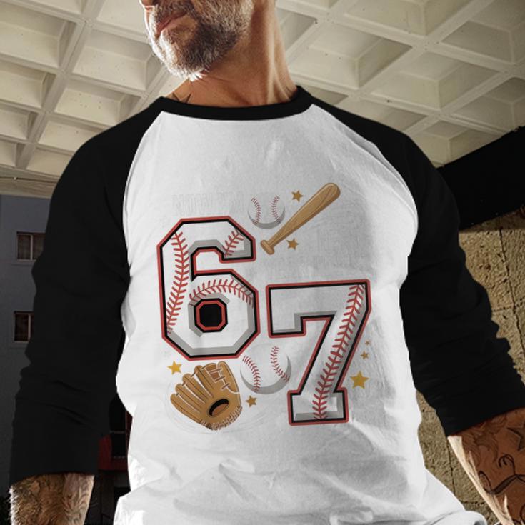6 Year Old Birthday 67 Trend Baseball Now I’m 6 Next Year 7 Baseball Raglan Shirt 6 Year Old Birthday 67 Trend Baseball Now I’m 6 Next Year 7 Baseball Raglan Shirt