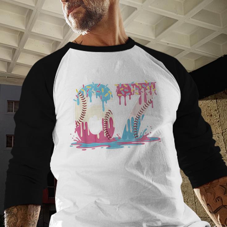 67 Baseball Ice Cream Drip Meme Six Seven Gen Alpha Baseball Raglan Shirt 67 Baseball Ice Cream Drip Meme Six Seven Gen Alpha Baseball Raglan Shirt