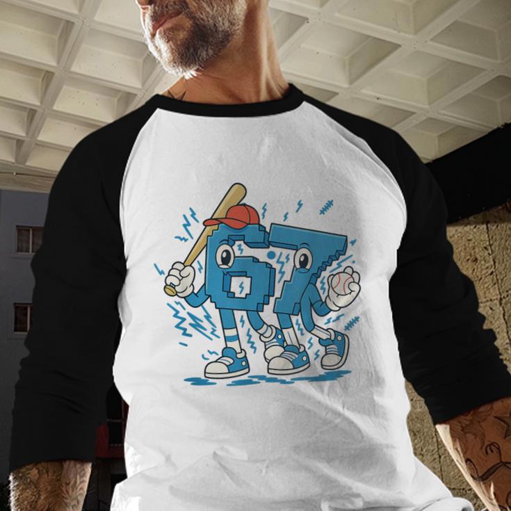 67 Six Seven 6-7 Italian Brainrot Kids Baseball Baseball Raglan Shirt