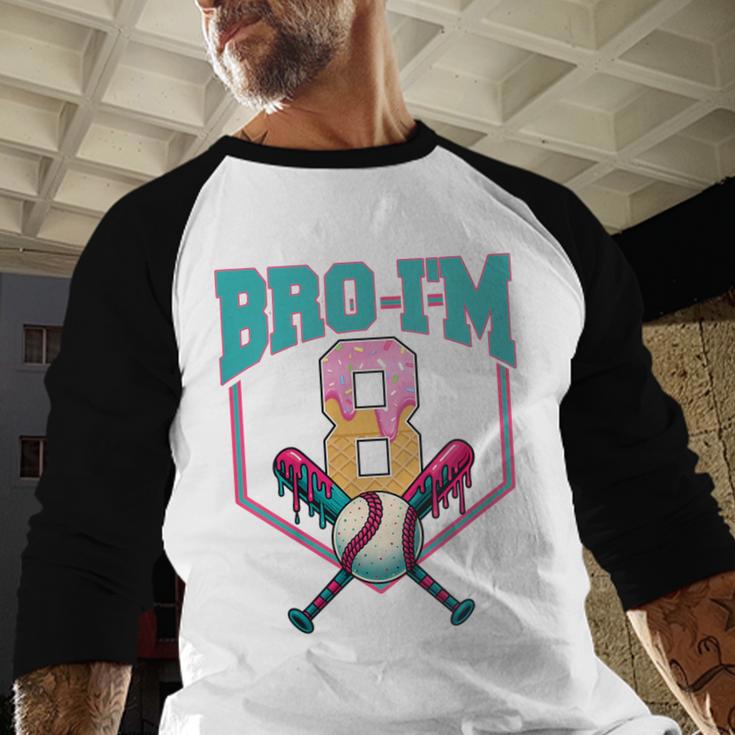 8th Birthday Boy Bro I'm 8 Years Old Baseball Theme Baseball Raglan Shirt 8th Birthday Boy Bro I'm 8 Years Old Baseball Theme Baseball Raglan Shirt