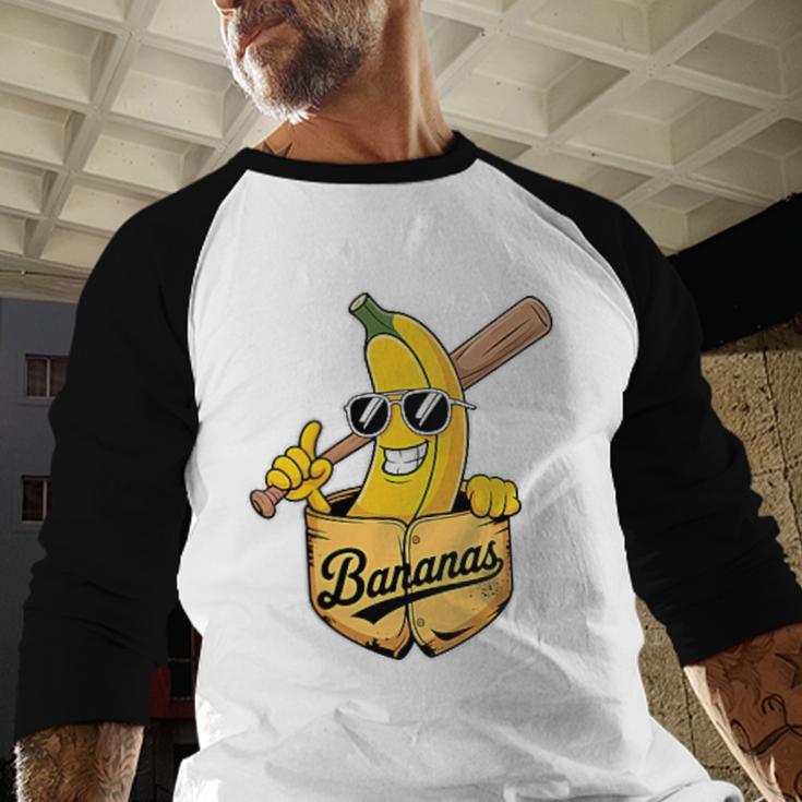 Banana Baseball Fruit Baseball Raglan Shirt Banana Baseball Fruit Baseball Raglan Shirt