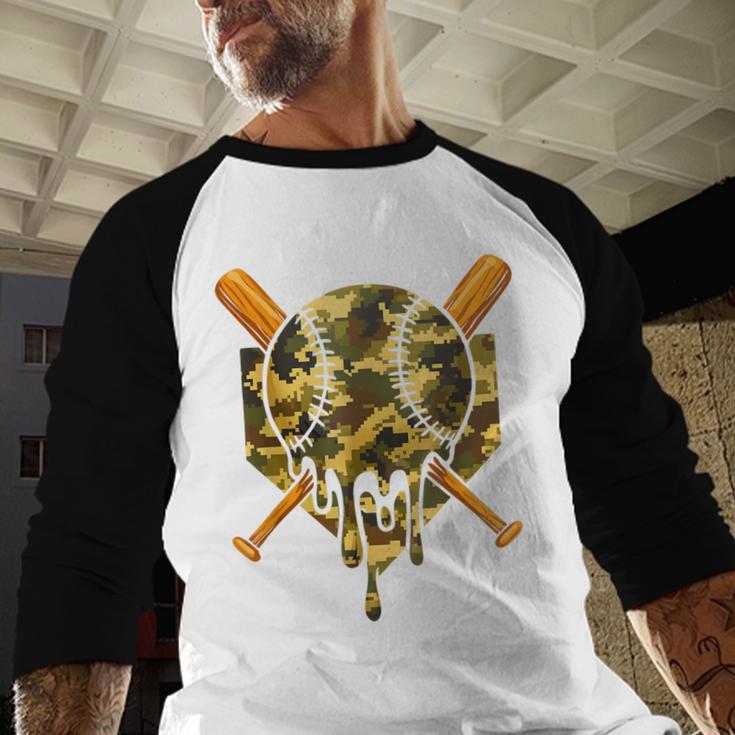 Baseball Camo Boys Ice Cream Youth Baseball Baseball Raglan Shirt Baseball Camo Boys Ice Cream Youth Baseball Baseball Raglan Shirt