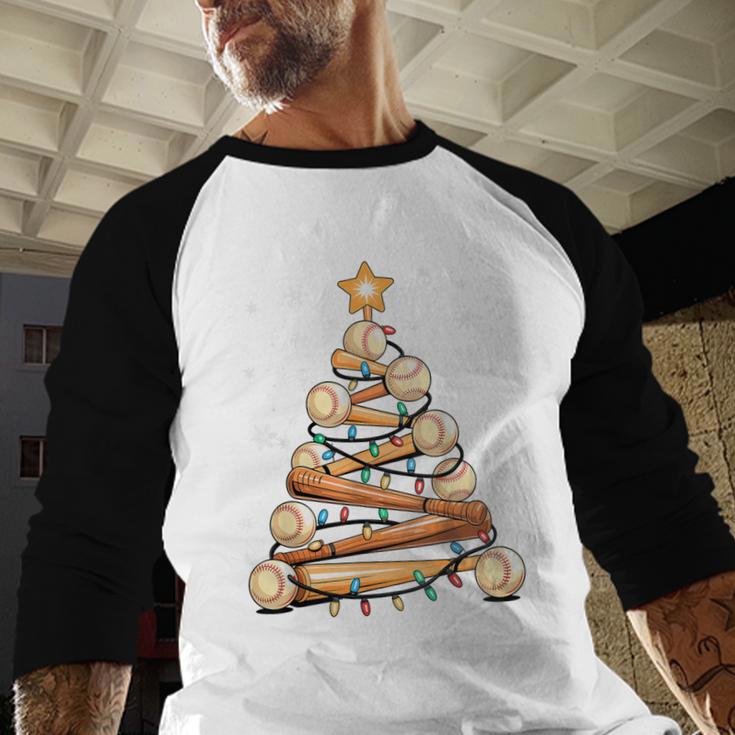 Baseball Christmas Tree Light Xmas Baseball Baseball Raglan Shirt Baseball Christmas Tree Light Xmas Baseball Baseball Raglan Shirt