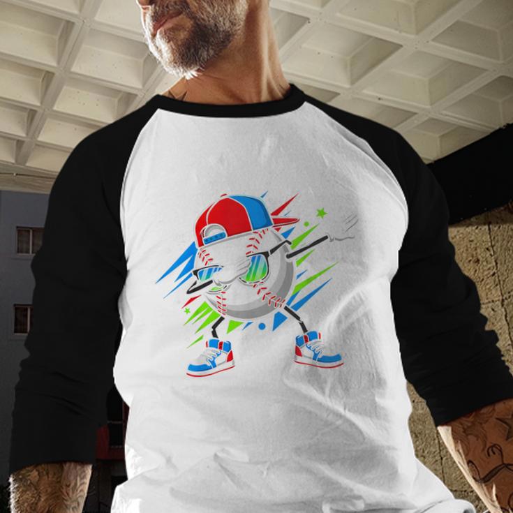 Baseball Dabbing Sports For Boys And Girls Game Day Baseball Raglan Shirt Baseball Dabbing Sports For Boys And Girls Game Day Baseball Raglan Shirt
