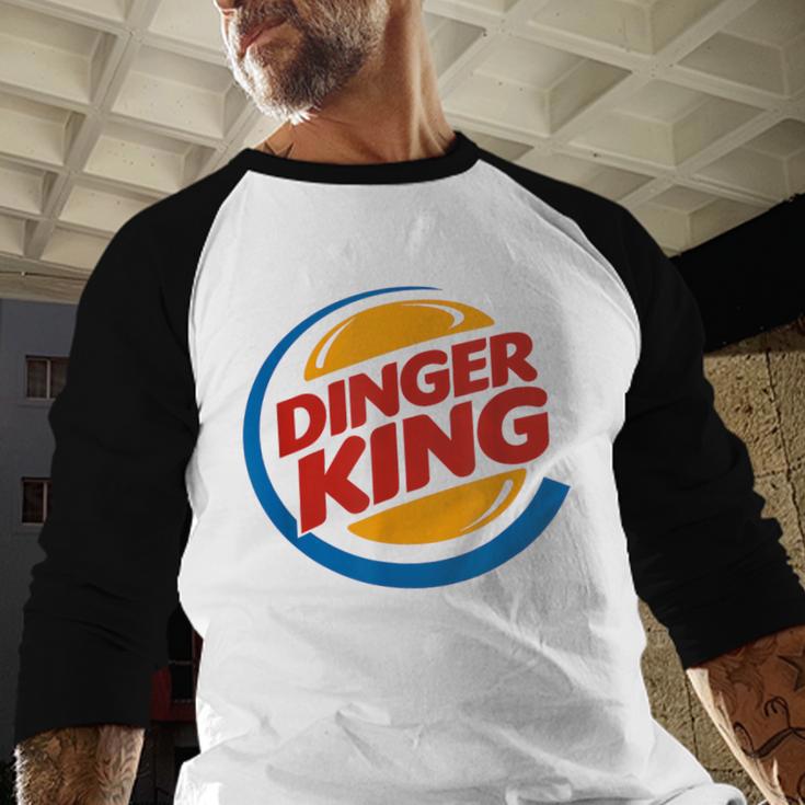Baseball Dinger King Logo For Home Run Players And Fan Baseball Raglan Shirt Baseball Dinger King Logo For Home Run Players And Fan Baseball Raglan Shirt