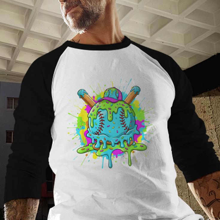 Baseball Drip For Boys Ice Cream Drip Youth Boys Baseball Baseball Raglan Shirt Baseball Drip For Boys Ice Cream Drip Youth Boys Baseball Baseball Raglan Shirt