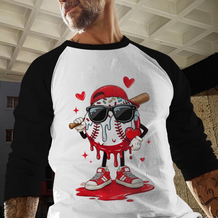 Baseball Drip Ice Cream Sunglasses Boys Youth Kids Valentine Baseball Raglan Shirt Baseball Drip Ice Cream Sunglasses Boys Youth Kids Valentine Baseball Raglan Shirt