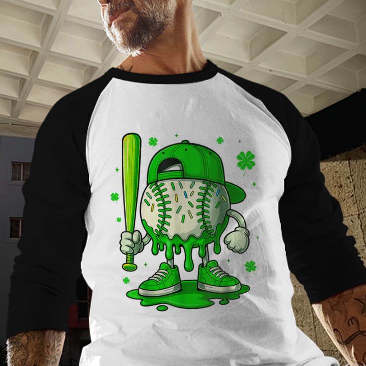 Baseball Drip Icecream Apparel Youth Boy St Patricks Day Baseball Raglan Shirt Baseball Drip Icecream Apparel Youth Boy St Patricks Day Baseball Raglan Shirt