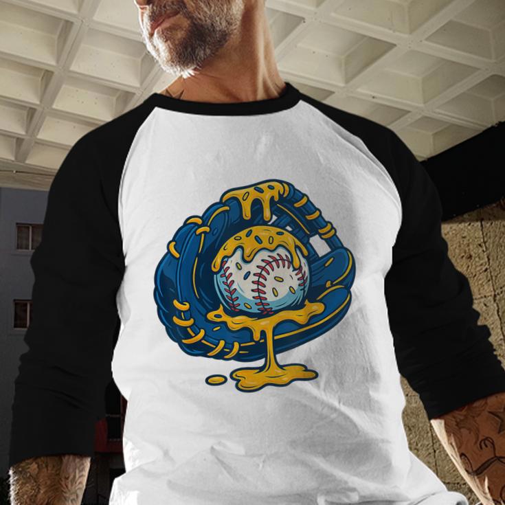 Baseball Drip Team For Boys Ice Cream Cool Baseball Raglan Shirt Baseball Drip Team For Boys Ice Cream Cool Baseball Raglan Shirt