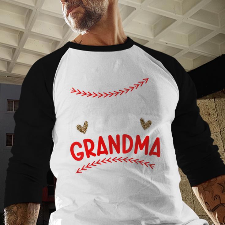 Baseball Great Grandma Of A Baseball Player Great Grandma Baseball Raglan Shirt