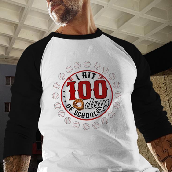 Baseball I Hit 100 Days Of School Baseball Player Kids Boys Baseball Raglan Shirt Baseball I Hit 100 Days Of School Baseball Player Kids Boys Baseball Raglan Shirt