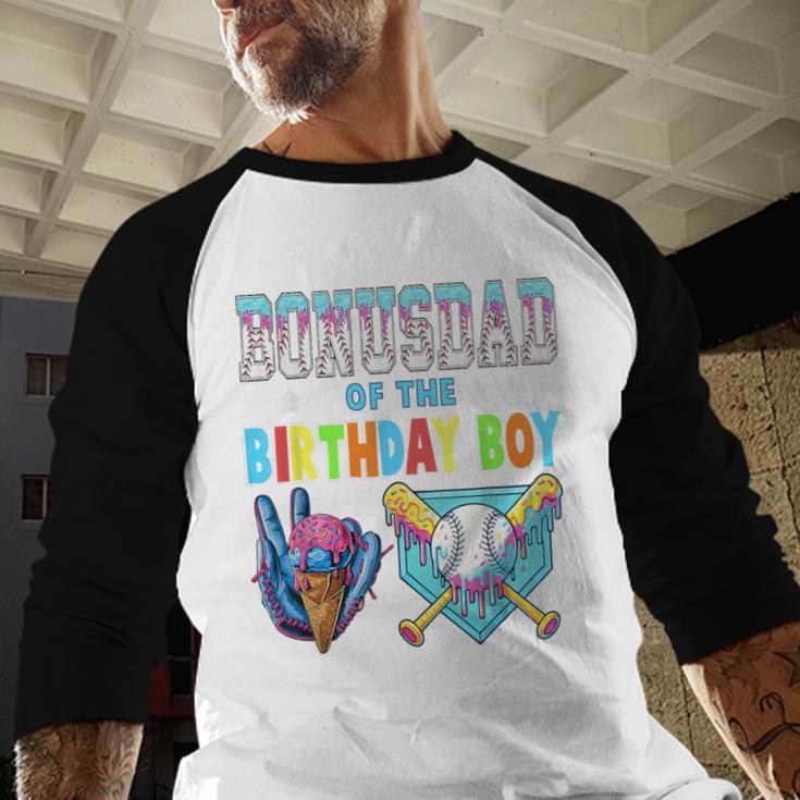 Baseball Ice Cream Drip Bonus Dad Of The Birthday Boy Baseball Raglan Shirt Baseball Ice Cream Drip Bonus Dad Of The Birthday Boy Baseball Raglan Shirt