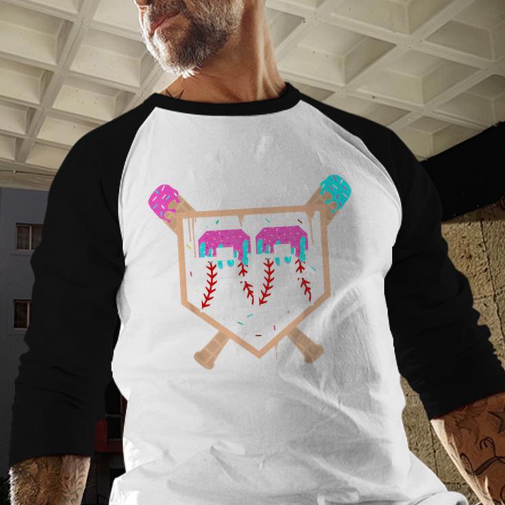 Baseball Ice Cream Drip Number 22 Player 22nd Birthday Baseball Raglan Shirt Baseball Ice Cream Drip Number 22 Player 22nd Birthday Baseball Raglan Shirt