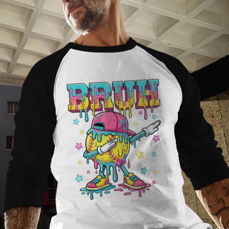 Baseball Life Style Apparel Youth Drip Baseball Boys Kid Baseball Raglan Shirt
