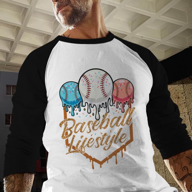 Baseball Lifestyle Baseball Lover Player Baseballer Baseball Raglan Shirt