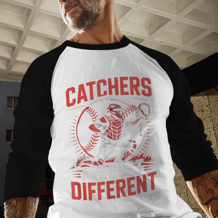 Catchers Are Built Different Baseball Catcher Baseball Raglan Shirt Catchers Are Built Different Baseball Catcher Baseball Raglan Shirt