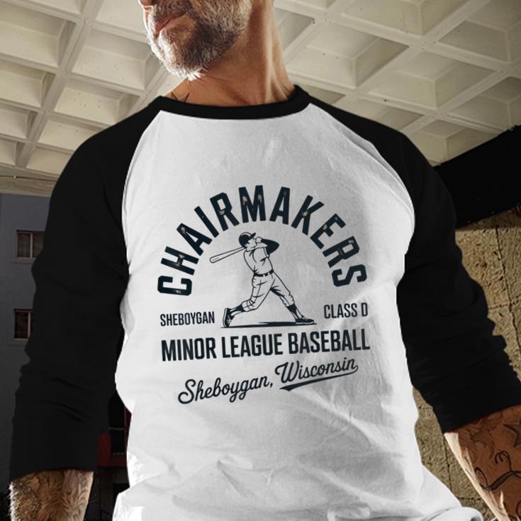 Chairmakers Sheboygan Minor League Baseball Baseball Raglan Shirt