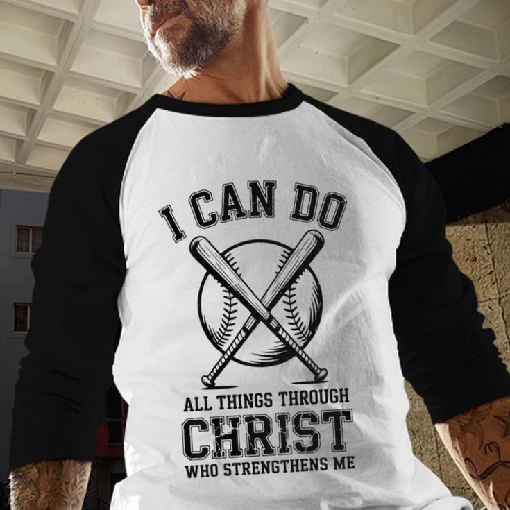 Christian Baseball Philippians 4 Baseball Raglan Shirt Christian Baseball Philippians 4 Baseball Raglan Shirt