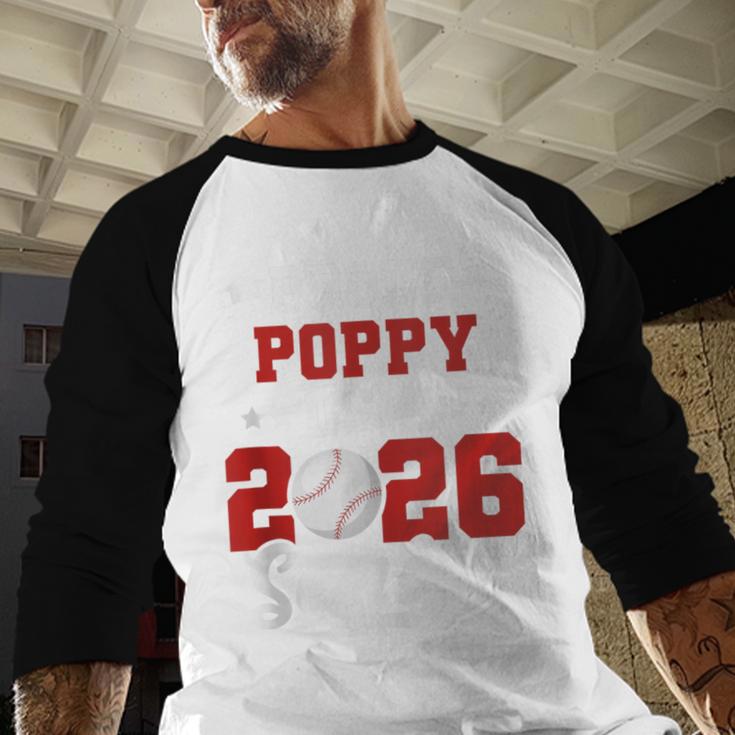 Class Of 2026 Senior Year Baseball Poppy 2026 Graduate Baseball Raglan Shirt