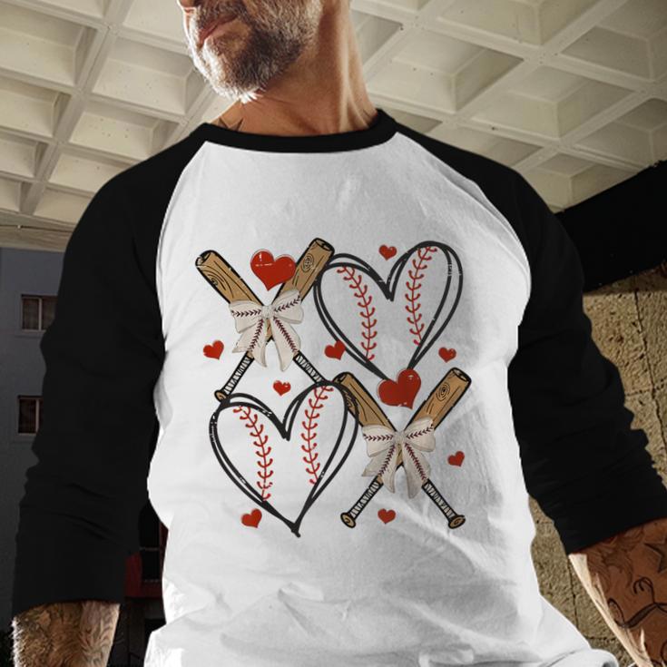 Coquette Bow XOXO Baseball Lover Heart Valentine Game Day Baseball Raglan Shirt Coquette Bow XOXO Baseball Lover Heart Valentine Game Day Baseball Raglan Shirt