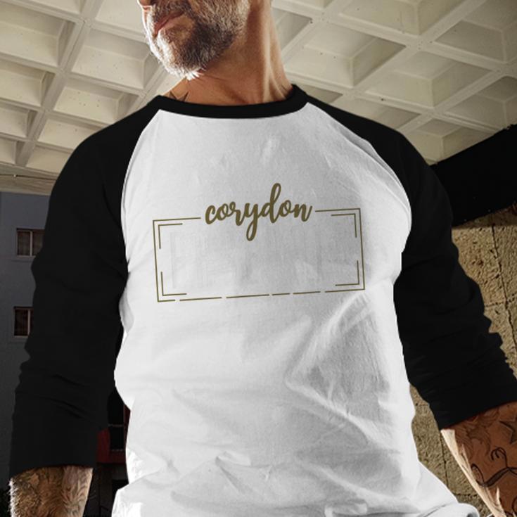 Corydon Baseball School Spirit Indiana Baseball Raglan Shirt