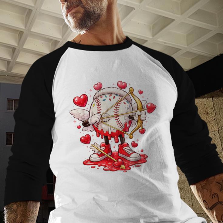 Cupid Baseball Drip Icecream Apparel Youth Boy Valentine Baseball Raglan Shirt Cupid Baseball Drip Icecream Apparel Youth Boy Valentine Baseball Raglan Shirt