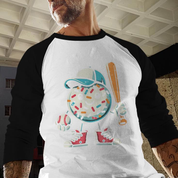 Donut Baseball Hat Ball Bat Cute Sport Toddler Boys Kids Men Baseball Raglan Shirt Donut Baseball Hat Ball Bat Cute Sport Toddler Boys Kids Men Baseball Raglan Shirt