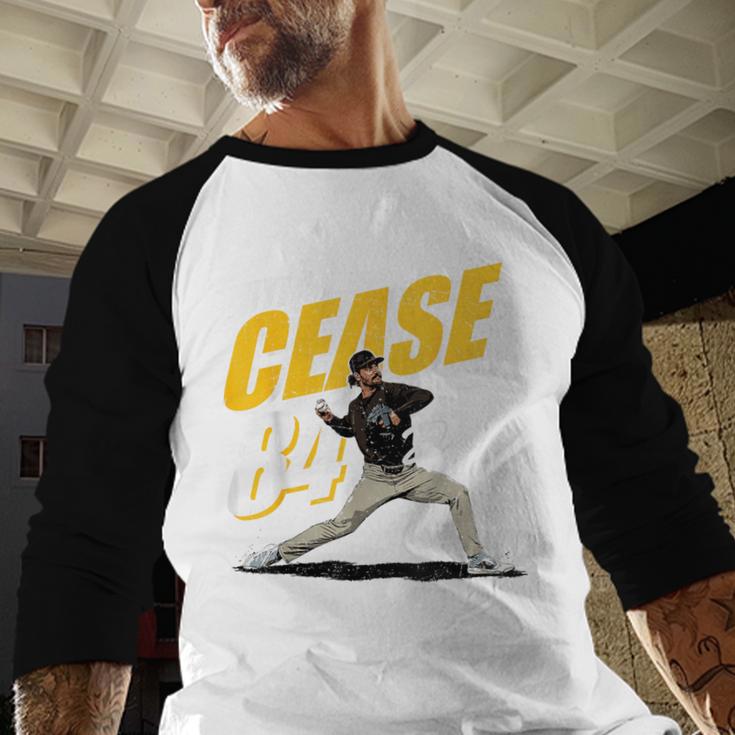 Dylan Cease San Diego MLB Baseball Players MLBDCE204M Baseball Raglan Shirt