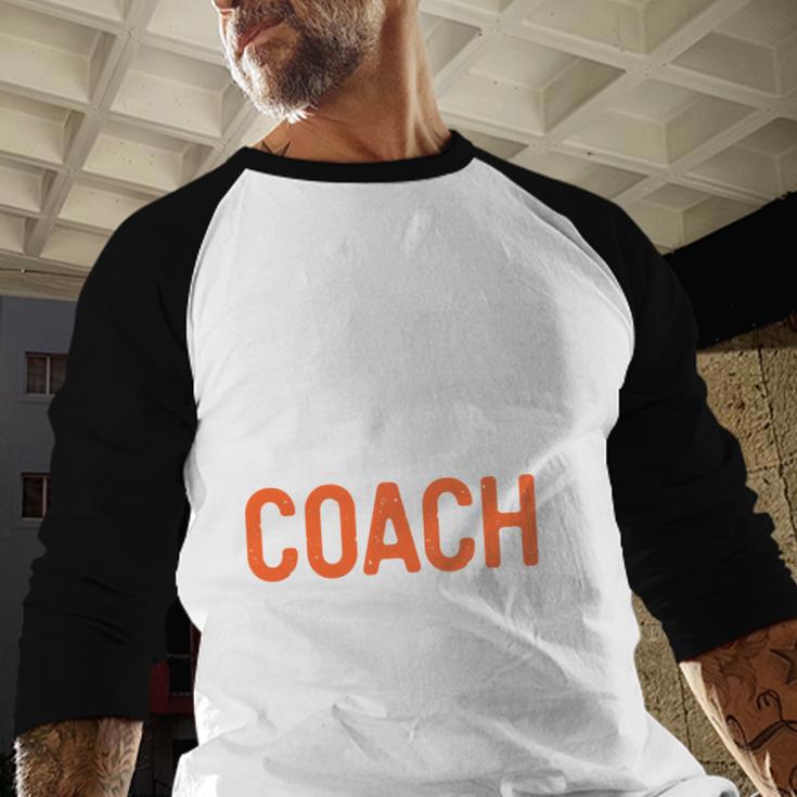 Eat Sleep Coach Repeat Shirt Men Women Baseball Lover Baseball Raglan Shirt