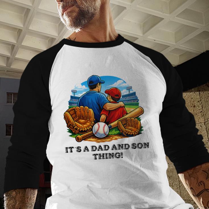 Father Son Baseball Father's Day Baseball Raglan Shirt Father Son Baseball Father's Day Baseball Raglan Shirt