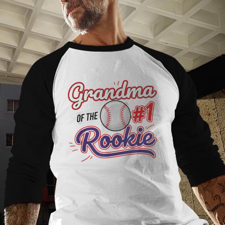 Grandparent Grandma Of The 1 Rookie Baseball Baseball Raglan Shirt Grandparent Grandma Of The 1 Rookie Baseball Baseball Raglan Shirt