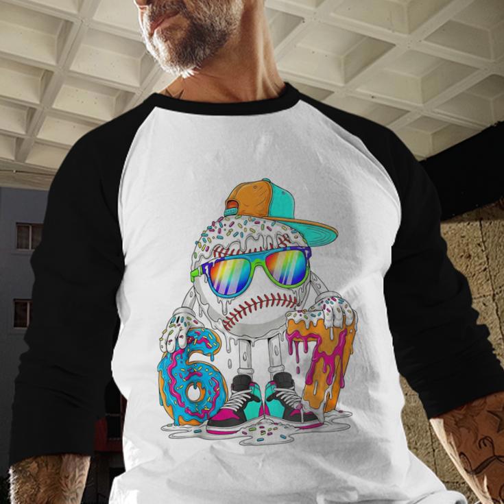 HUGvyn 6 7 Baseball Number Kid Drip Ice Cream Six Seven Meme Baseball Raglan Shirt HUGvyn 6 7 Baseball Number Kid Drip Ice Cream Six Seven Meme Baseball Raglan Shirt
