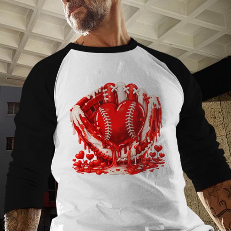 Ice Cream Drip Heart Valentines Day Baseball Boys Youth Kids Baseball Raglan Shirt Ice Cream Drip Heart Valentines Day Baseball Boys Youth Kids Baseball Raglan Shirt