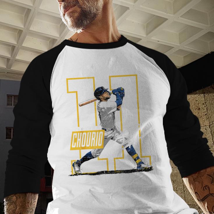 Jackson Chourio Milwaukee MLB Baseball Player MLBJCH202M Baseball Raglan Shirt Jackson Chourio Milwaukee MLB Baseball Player MLBJCH202M Baseball Raglan Shirt